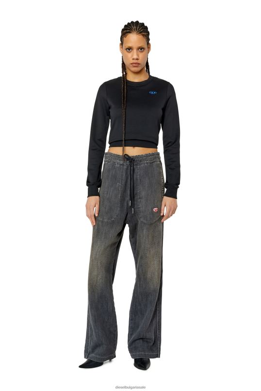 бг Diesel Жени f-кроси черен N2F26900 облекло