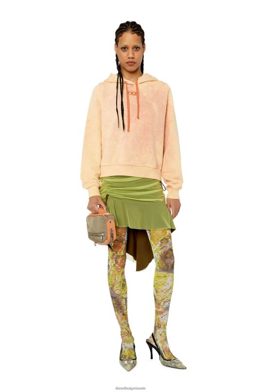 бг Diesel Жени f-reggy-hood-g2 оранжево N2F26895 облекло