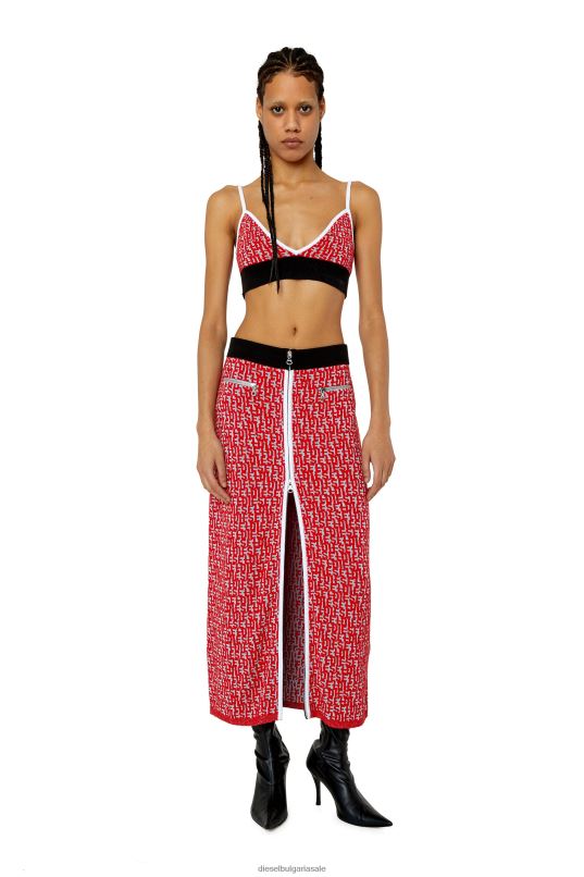 бг Diesel Жени m-athilde-top черно/червено N2F26879 облекло