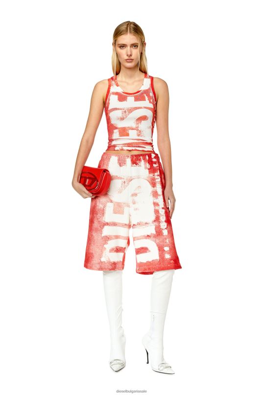 бг Diesel Жени t-anky-g1 червен N2F26932 облекло