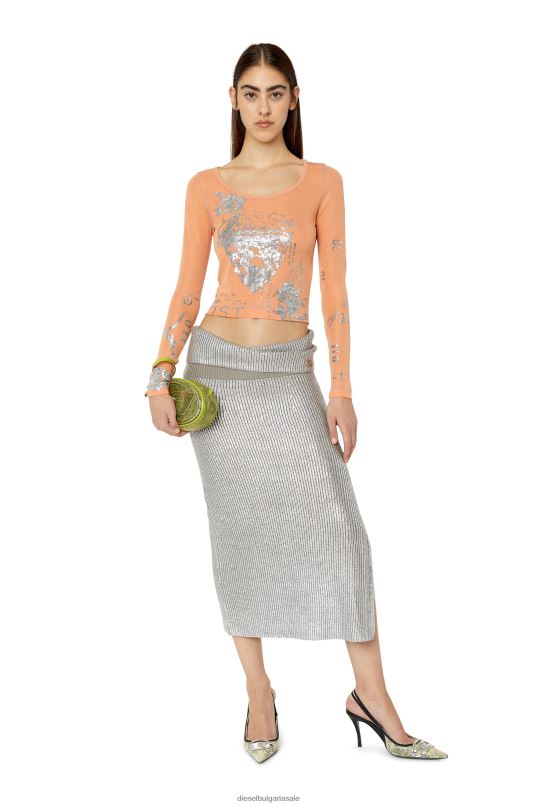 бг Diesel Жени t-ballersi пудра за лице N2F26951 облекло