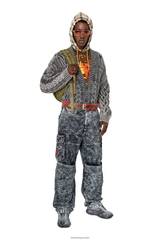 бг Diesel мъже 1dr-pod раница военно зелено N2F26494 аксесоар