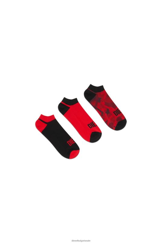 бг Diesel мъже skm-gost-три опаковки червено/черно N2F26459 облекло