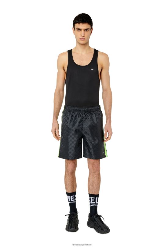 бг Diesel мъже amwb-лесли-ht28 черен N2F26387 облекло