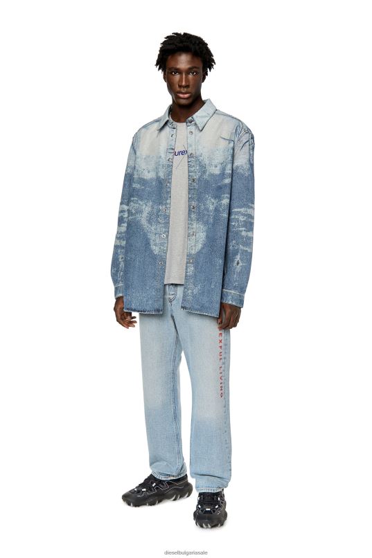 бг Diesel мъже dx-t-nетикет сиво N2F26272 облекло