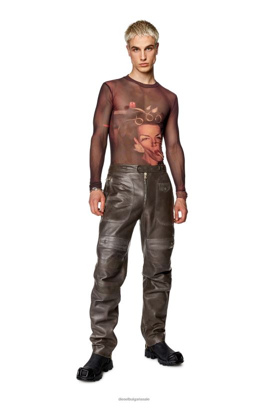 бг Diesel мъже pr-t-sielar-дълъг виолетово N2F26254 облекло