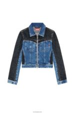 бг Diesel Жени де-сими-хс средно синьо N2F26780 облекло - Image 2