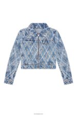 бг Diesel Жени de-slimmy-zip-fs светло синьо N2F26750 облекло - Image 2