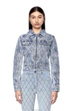 бг Diesel Жени de-slimmy-zip-fs светло синьо N2F26750 облекло - Image 3