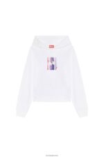 бг Diesel Жени f-reggy-hood-l6 бяло N2F26891 облекло - Image 2