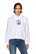 бг Diesel Жени f-reggy-hood-l6 бяло N2F26891 облекло - Image 3