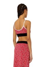 бг Diesel Жени m-athilde-top черно/червено N2F26879 облекло - Image 5