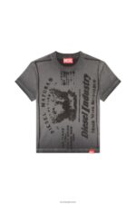 бг Diesel Жени t-skinzy-l1 сиво N2F26924 облекло - Image 2