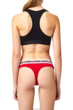 бг Diesel Жени ufst-stars-threepack бяло/червено N2F261043 облекло - Image 3