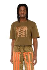 бг Diesel мъже amtee-duncan-ht16 кафяво N2F26214 облекло - Image 3