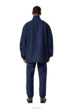 бг Diesel мъже ветровка d-rodney joggjeans тъмно синьо N2F2637 облекло - Image 4