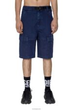 бг Diesel мъже карго панталони d-krooley joggjeans тъмно синьо N2F26385 облекло - Image 3