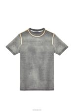 бг Diesel мъже т-юстинди сиво N2F26231 облекло - Image 2