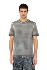 бг Diesel мъже т-юстинди сиво N2F26231 облекло - Image 3