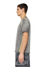 бг Diesel мъже т-юстинди сиво N2F26231 облекло - Image 6