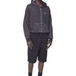 бг Diesel мъже шорти чино d-krooley joggjeans черно/тъмно сиво N2F26383 облекло
