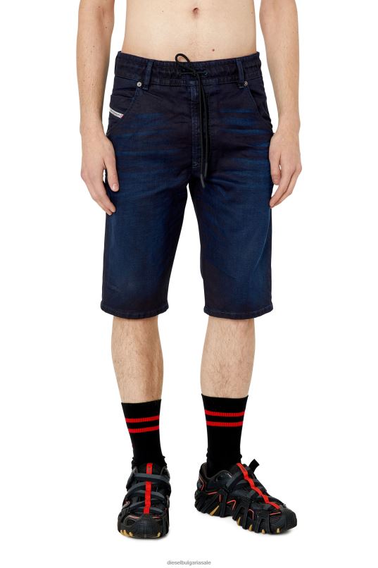 бг Diesel мъже d-krooshort-z joggjeans тъмно синьо N2F26393 облекло - Image 3