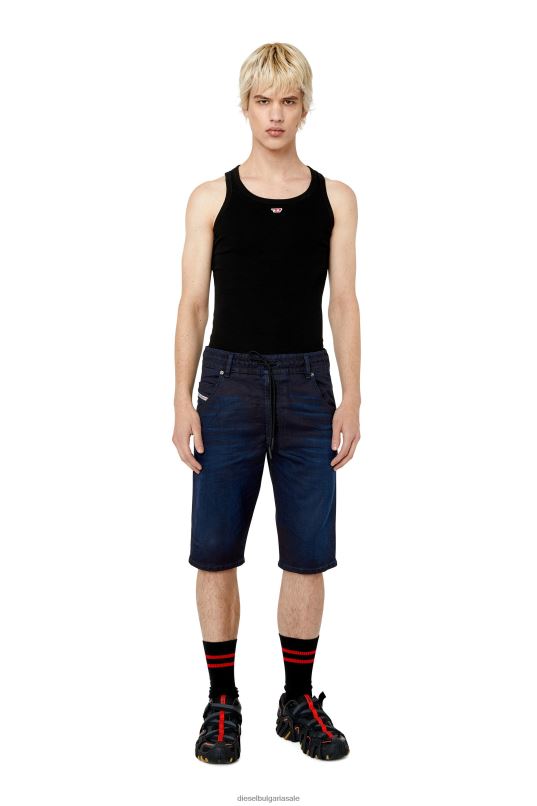 бг Diesel мъже d-krooshort-z joggjeans тъмно синьо N2F26393 облекло - Image 1