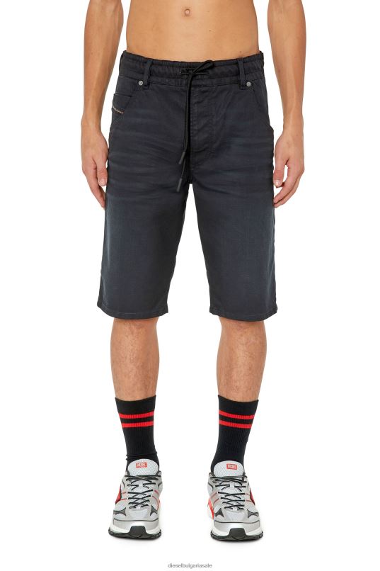бг Diesel мъже d-krooshort-z joggjeans черно/тъмно сиво N2F26394 облекло - Image 3
