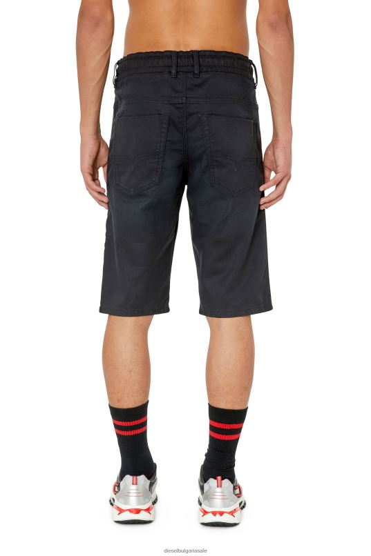 бг Diesel мъже d-krooshort-z joggjeans черно/тъмно сиво N2F26394 облекло - Image 5