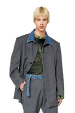 бг Diesel мъже j-abbas сиво N2F2658 облекло - Image 2