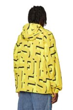 бг Diesel мъже j-jass-mon-print жълто N2F2620 облекло - Image 4