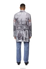 бг Diesel мъже j-weems сиво N2F267 облекло - Image 5