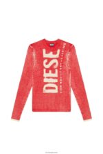 бг Diesel мъже k-atullus-кръгъл червен N2F2687 облекло - Image 2