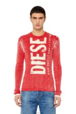 бг Diesel мъже k-atullus-кръгъл червен N2F2687 облекло - Image 3