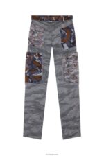 бг Diesel мъже p-jose-cmf сиво/кафяво N2F26365 облекло - Image 2