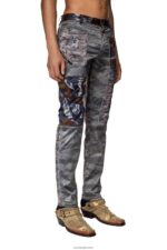 бг Diesel мъже p-jose-cmf сиво/кафяво N2F26365 облекло - Image 6