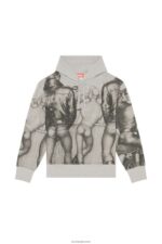 бг Diesel мъже pr-s-macs-hood сиво N2F26143 облекло - Image 2