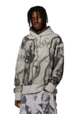 бг Diesel мъже pr-s-macs-hood сиво N2F26143 облекло - Image 3