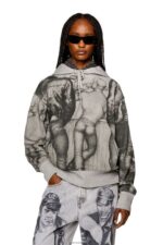 бг Diesel мъже pr-s-macs-hood сиво N2F26143 облекло - Image 5