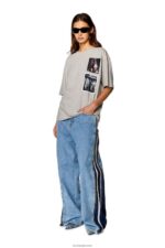 бг Diesel мъже pr-t-nlabel-23 сиво N2F26251 облекло - Image 6