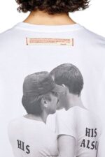 бг Diesel мъже pr-t-nlabel-23b бяло N2F26267 облекло - Image 4