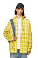 бг Diesel мъже s-dewny-hood жълто зелен N2F26293 облекло - Image 3