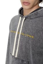 бг Diesel мъже s-ginn-hood-e1 сиво N2F26100 облекло - Image 5