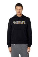 бг Diesel мъже s-ginn-hood-k27 черен N2F2698 облекло - Image 3