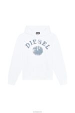 бг Diesel мъже s-ginn-hood-k30 бяло N2F26153 облекло - Image 2