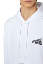 бг Diesel мъже s-ginn-hood-k31 бяло N2F26165 облекло - Image 5