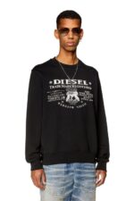 бг Diesel мъже s-ginn-l2 черен N2F26134 облекло - Image 3