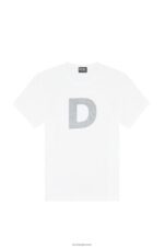 бг Diesel мъже t-diegor-col бяло N2F26239 облекло - Image 2