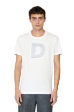 бг Diesel мъже t-diegor-col бяло N2F26239 облекло - Image 3