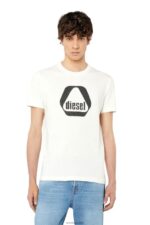 бг Diesel мъже t-diegor-g10 бяло N2F26230 облекло - Image 3